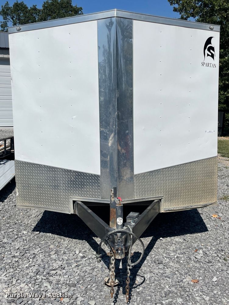 image for item JQ9710 2019 Spartan  enclosed cargo trailer