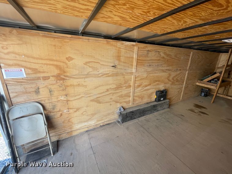 image for item JQ9710 2019 Spartan  enclosed cargo trailer