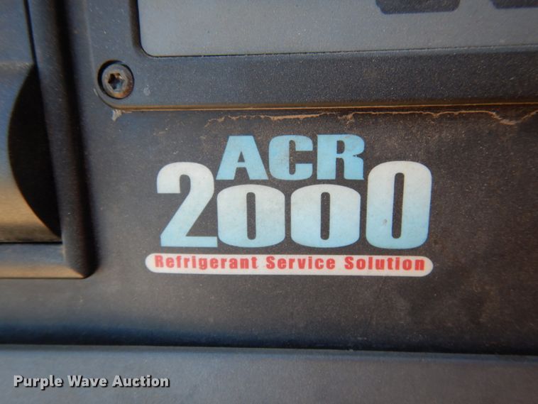 image for item KI9611 Roninair ACR2000  refrigerant recovery machine