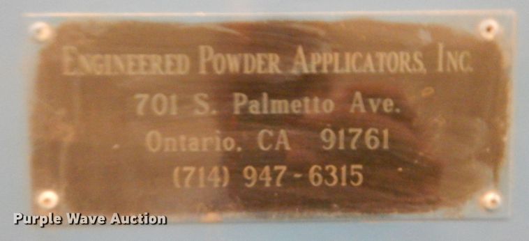 image for item KI9668 (2)  Parker Ionics GX7000M powder coat paint booths