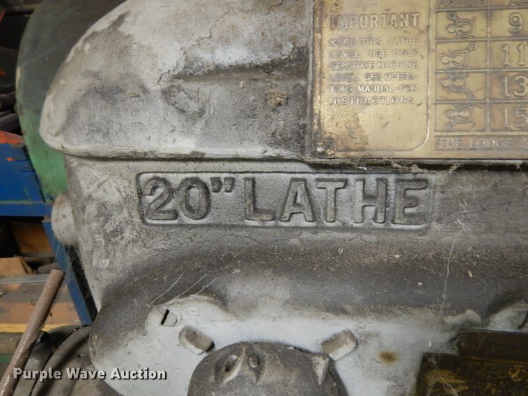 image for item KI9669 Lodge & Shipley  lathe