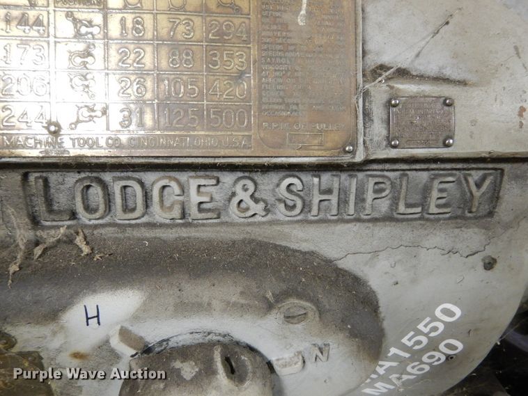 image for item KI9669 Lodge & Shipley  lathe