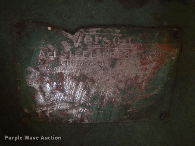 image for item KI9670 Verson  press break