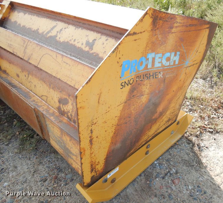 image for item KJ9939 Pro-Tech 16'W wheel loader snow pusher