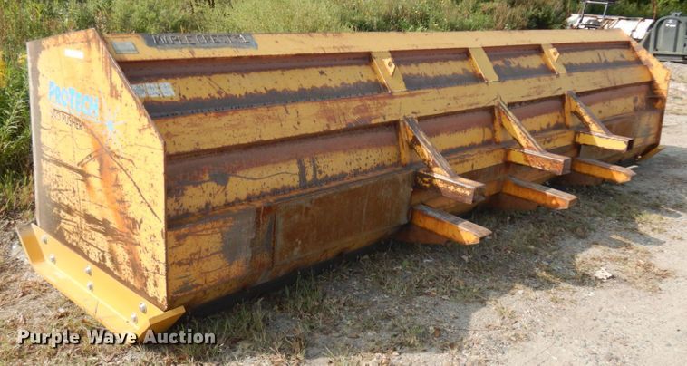 image for item KJ9939 Pro-Tech 16'W wheel loader snow pusher