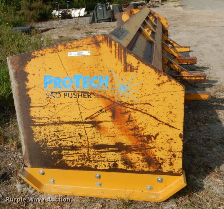 image for item KJ9939 Pro-Tech 16'W wheel loader snow pusher