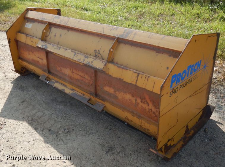 image for item KJ9940 Pro-Tech 8'W skid steer snow pusher