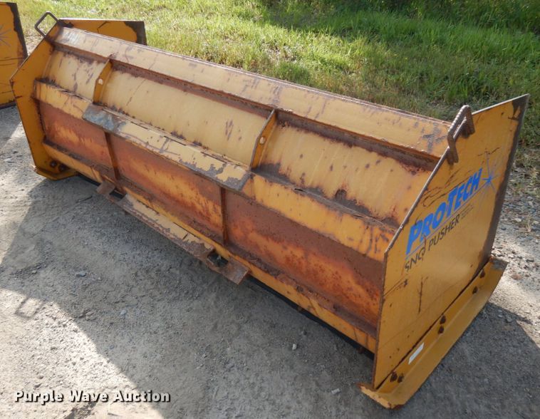 image for item KJ9941 Pro-Tech 8'W skid steer snow pusher