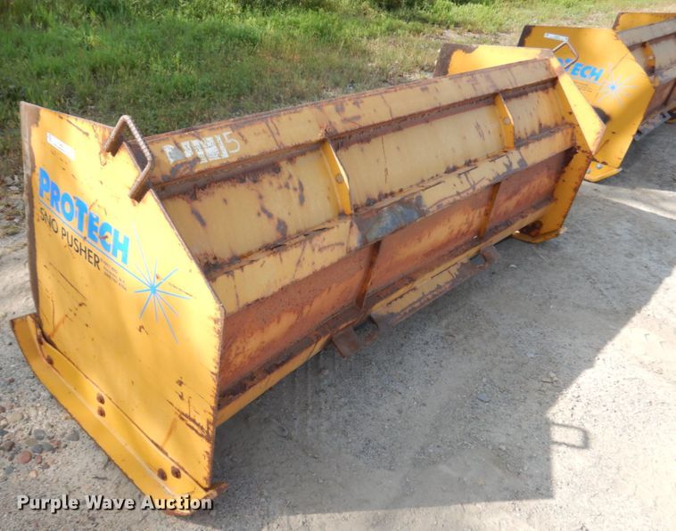 image for item KJ9941 Pro-Tech 8'W skid steer snow pusher
