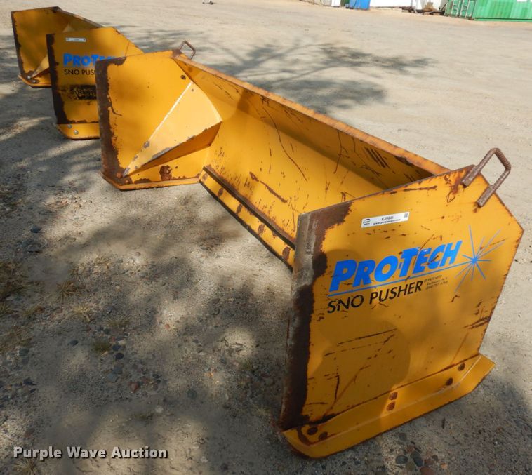 image for item KJ9941 Pro-Tech 8'W skid steer snow pusher