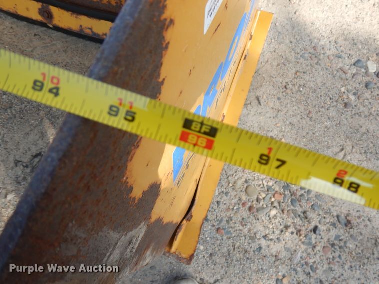 image for item KJ9941 Pro-Tech 8'W skid steer snow pusher