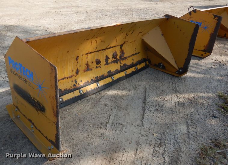 image for item KJ9942 Pro-Tech 8'W skid steer snow pusher