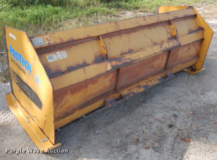 image for item KJ9942 Pro-Tech 8'W skid steer snow pusher