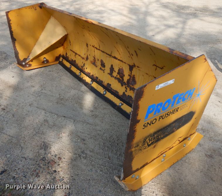 image for item KJ9942 Pro-Tech 8'W skid steer snow pusher