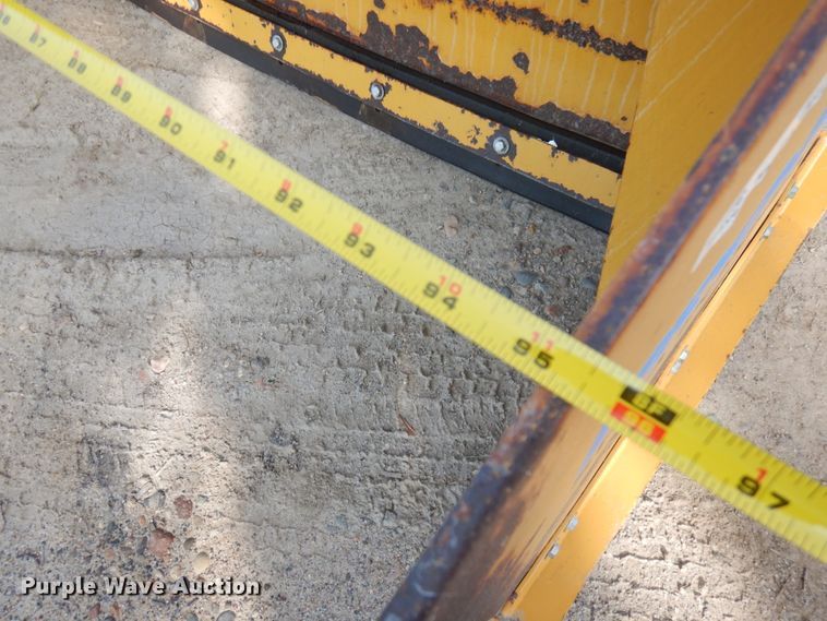 image for item KJ9942 Pro-Tech 8'W skid steer snow pusher