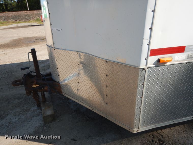 image for item KJ9943 2008 Forest River  enclosed cargo trailer