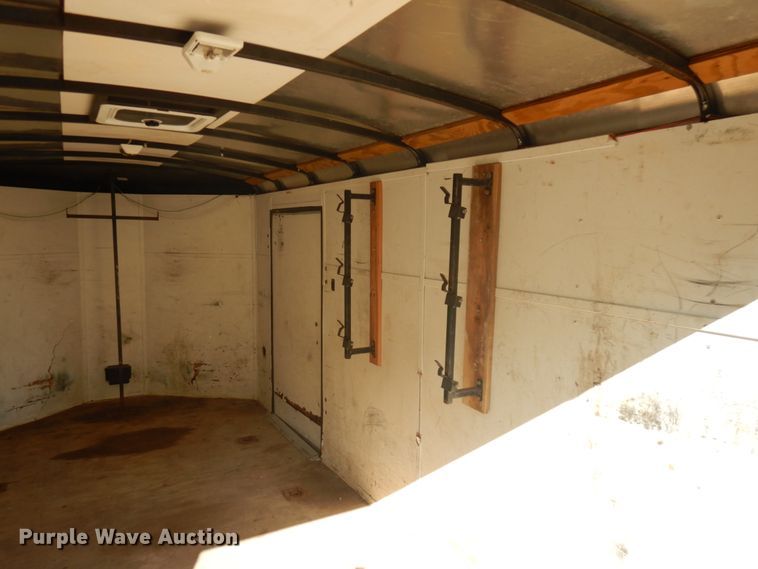 image for item KJ9943 2008 Forest River  enclosed cargo trailer