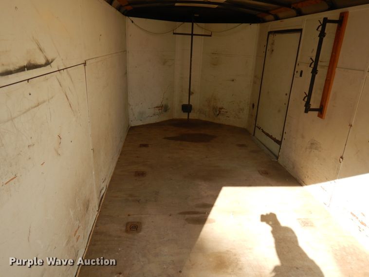 image for item KJ9943 2008 Forest River  enclosed cargo trailer