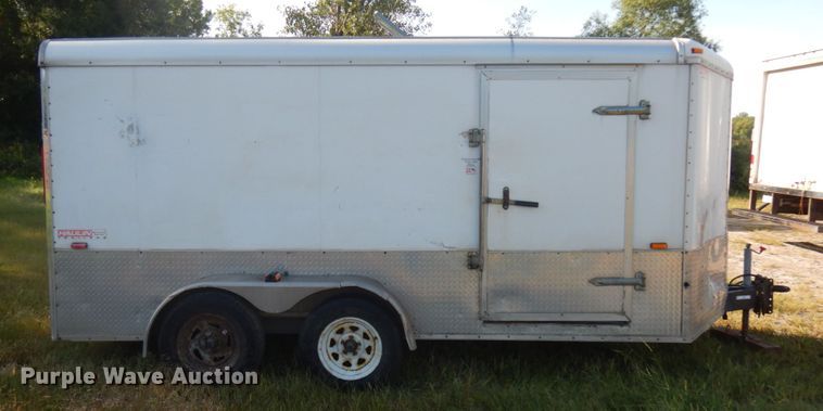 image for item KJ9944 2008 Forest River  enclosed cargo trailer