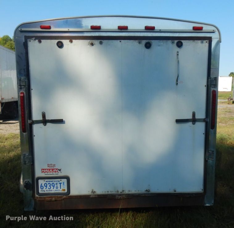 image for item KJ9944 2008 Forest River  enclosed cargo trailer