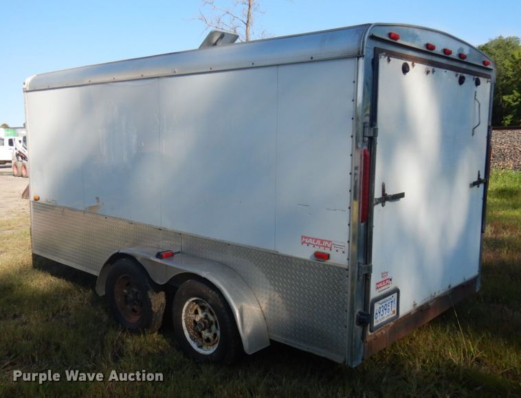 image for item KJ9944 2008 Forest River  enclosed cargo trailer
