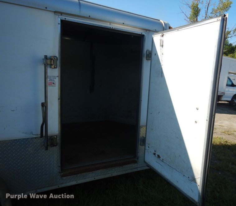 image for item KJ9944 2008 Forest River  enclosed cargo trailer
