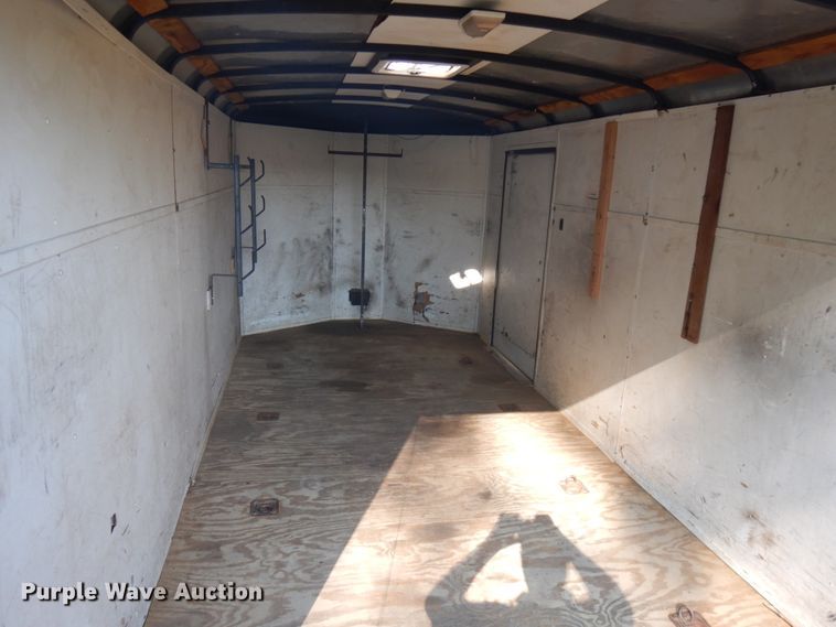 image for item KJ9944 2008 Forest River  enclosed cargo trailer