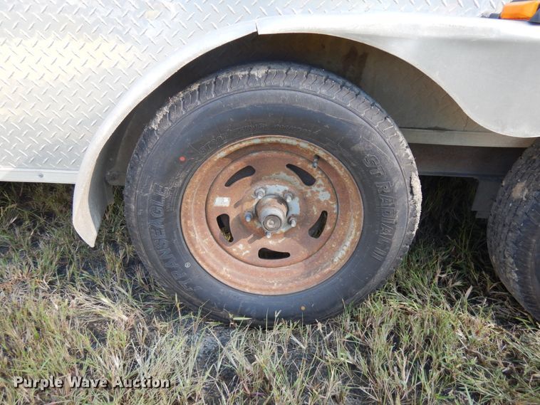 image for item KJ9944 2008 Forest River  enclosed cargo trailer