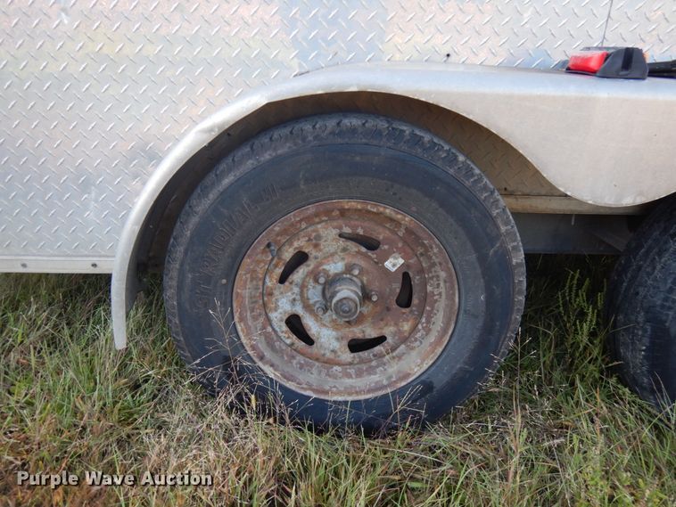 image for item KJ9944 2008 Forest River  enclosed cargo trailer