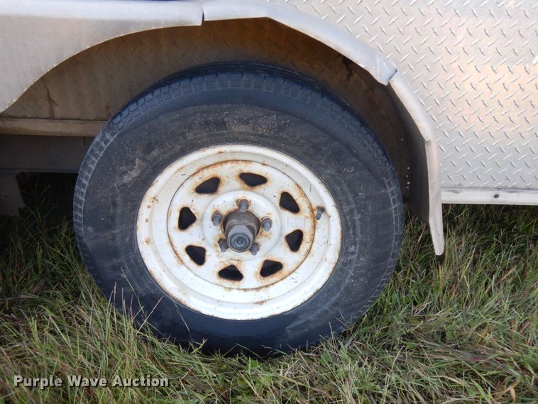 image for item KJ9944 2008 Forest River  enclosed cargo trailer