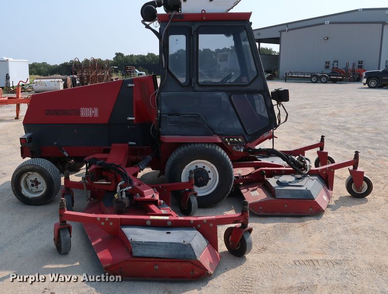 image for item KQ9738 Toro Groundsmaster 580-D  lawn mower