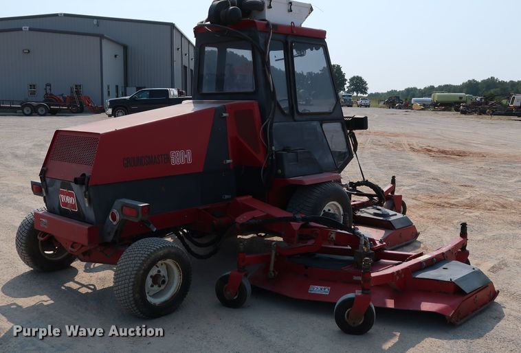 image for item KQ9738 Toro Groundsmaster 580-D  lawn mower