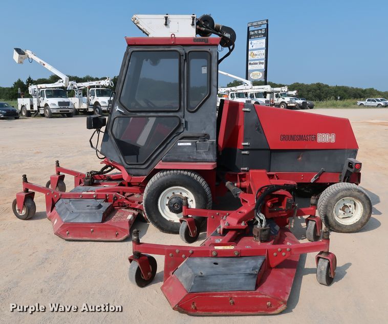 image for item KQ9738 Toro Groundsmaster 580-D  lawn mower