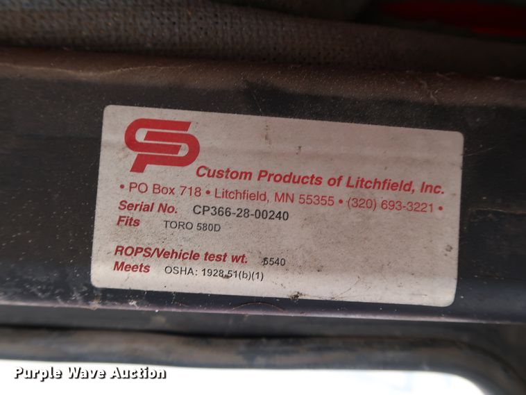 image for item KQ9738 Toro Groundsmaster 580-D  lawn mower