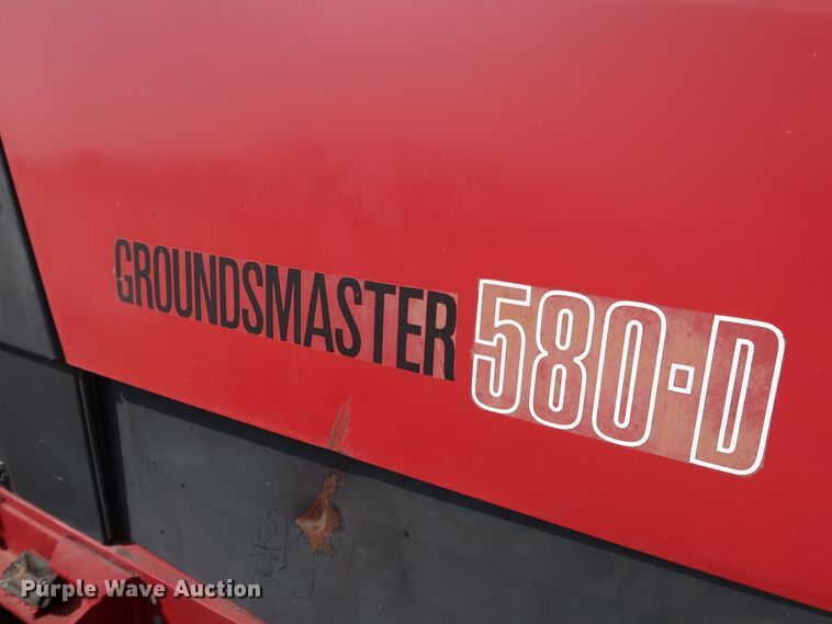 image for item KQ9738 Toro Groundsmaster 580-D  lawn mower