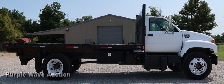 image for item KQ9746 1998 Chevrolet C6500  flatbed truck