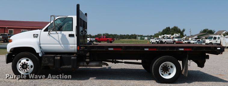 image for item KQ9746 1998 Chevrolet C6500  flatbed truck