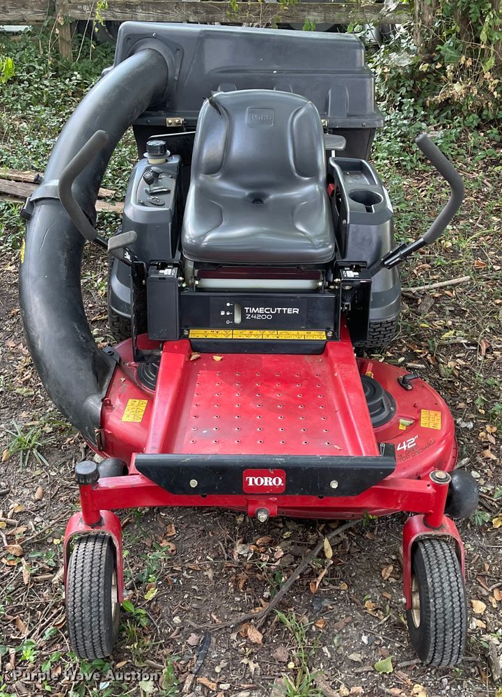 image for item KU9211 Toro Timecutter Z4200  ZTR lawn mower