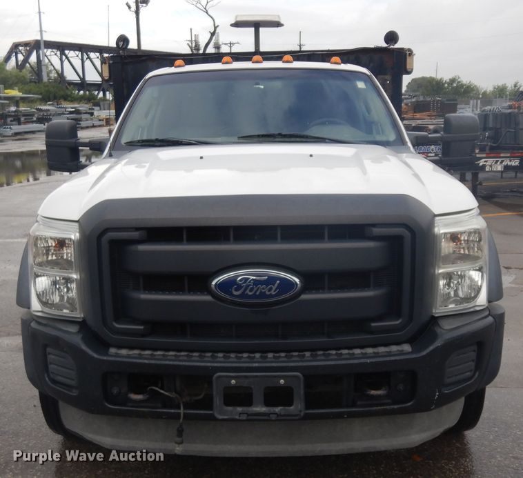 image for item KU9216 2012 Ford F550 Super Duty XL  flatbed truck