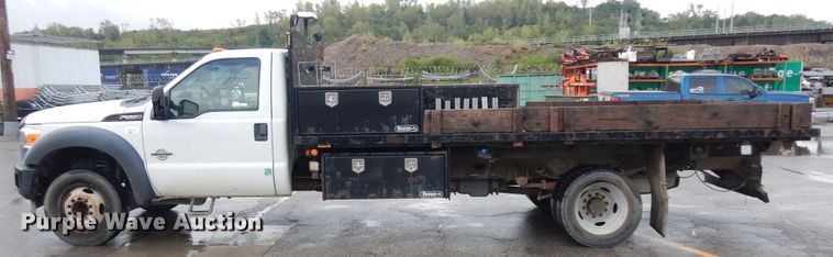 image for item KU9216 2012 Ford F550 Super Duty XL  flatbed truck