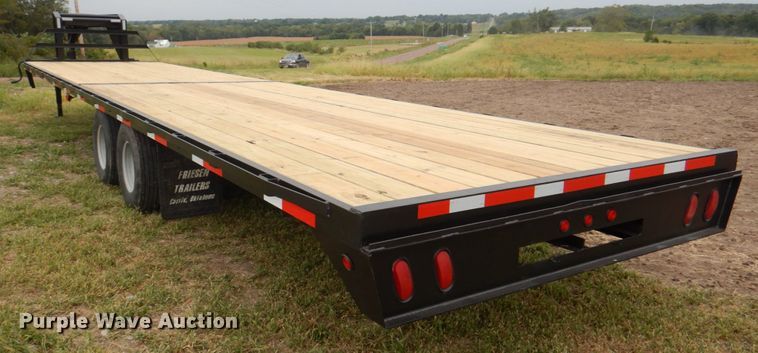 image for item KX9380 2005 Friesen Trailers  equipment trailer