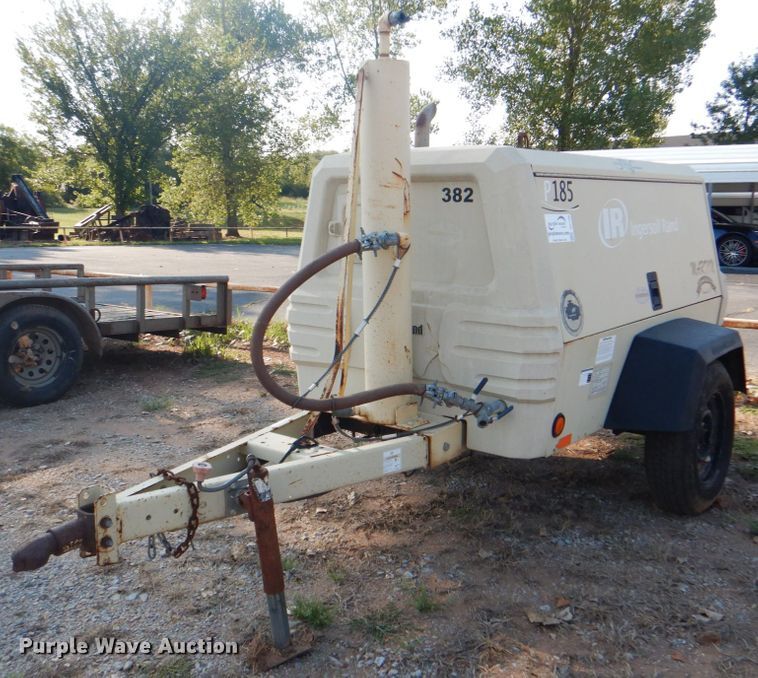 image for item DG1708 2007 Ingersoll Rand P185  air compressor
