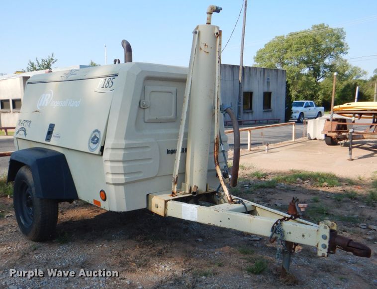 image for item DG1708 2007 Ingersoll Rand P185  air compressor