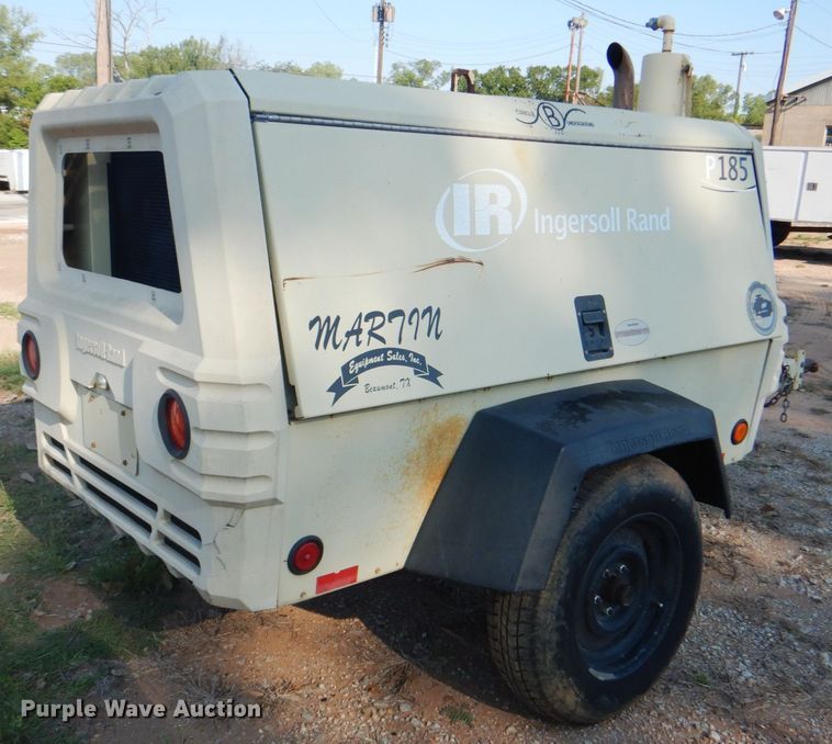 image for item DG1708 2007 Ingersoll Rand P185  air compressor