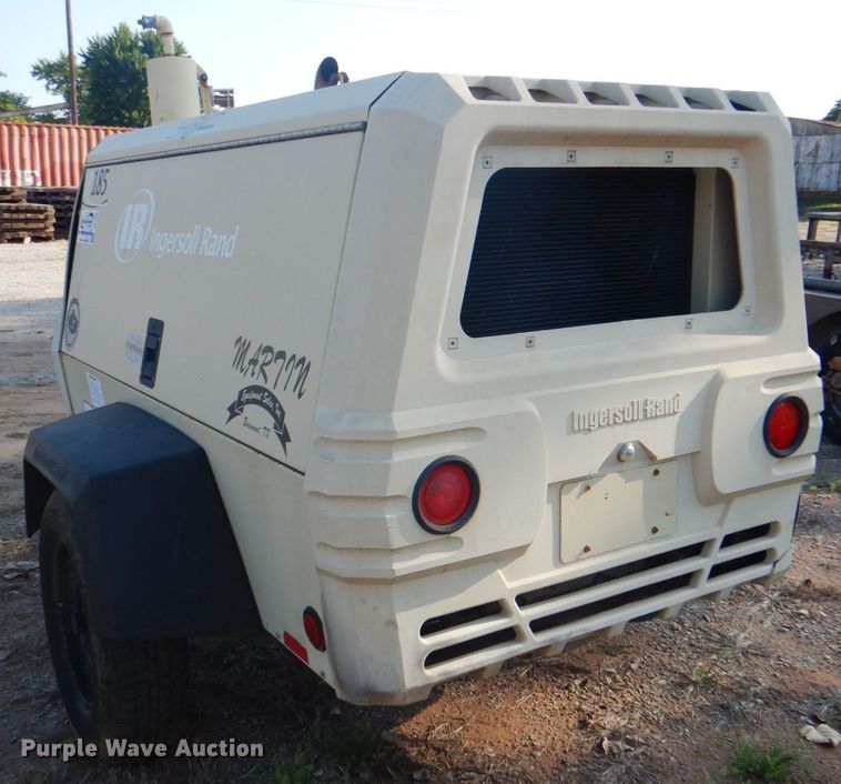 image for item DG1708 2007 Ingersoll Rand P185  air compressor