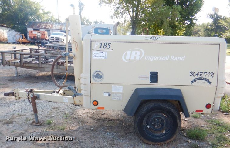 image for item DG1708 2007 Ingersoll Rand P185  air compressor