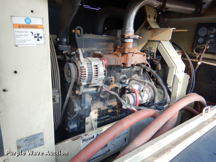 image for item DG1708 2007 Ingersoll Rand P185  air compressor