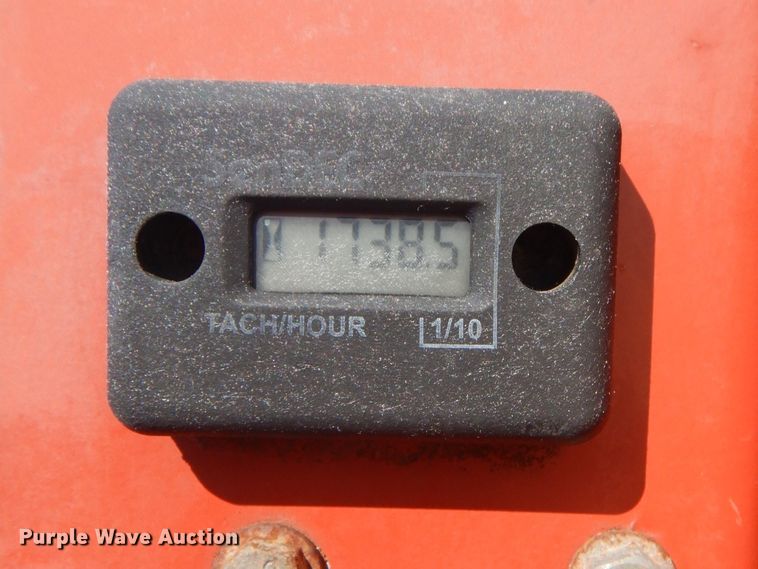 image for item DG1712 2000 Belshe  flatbed trailer with mud mixer