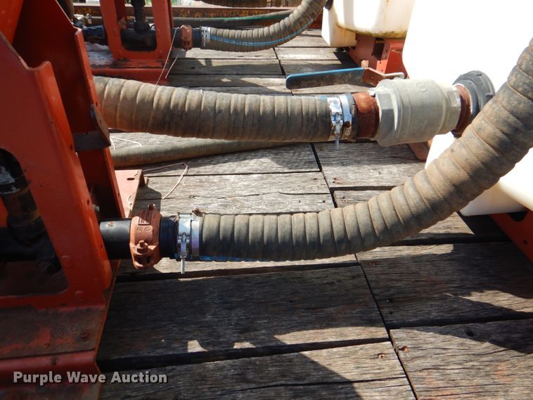 image for item DG1712 2000 Belshe  flatbed trailer with mud mixer