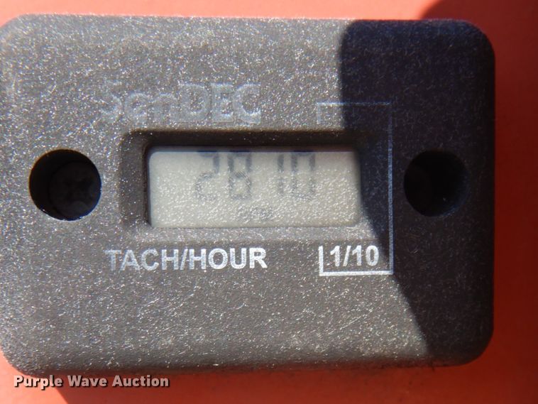 image for item DG1712 2000 Belshe  flatbed trailer with mud mixer